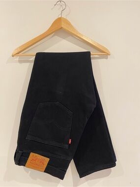 Men’s Levi’s black jeans like new